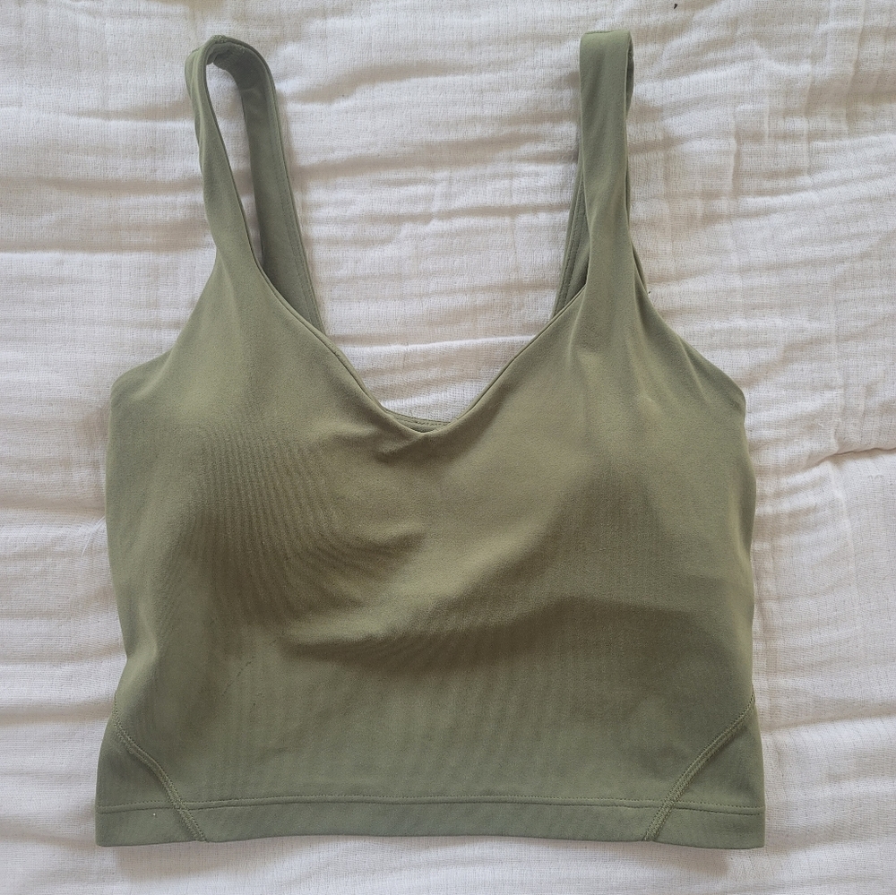 Lululemon Align Tank, Size 2, Green